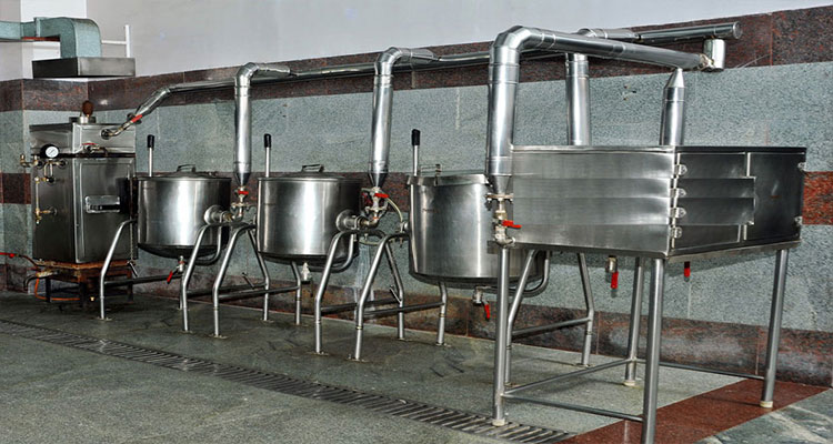 Canteen Steam Cooking System