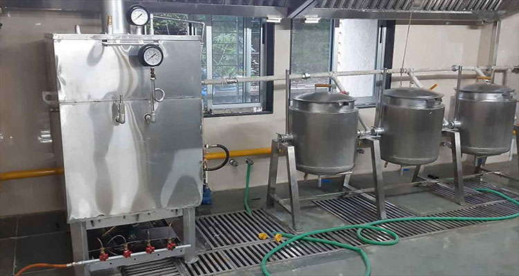 Commercial Steam Cooking Plant Manufacturers Dubai