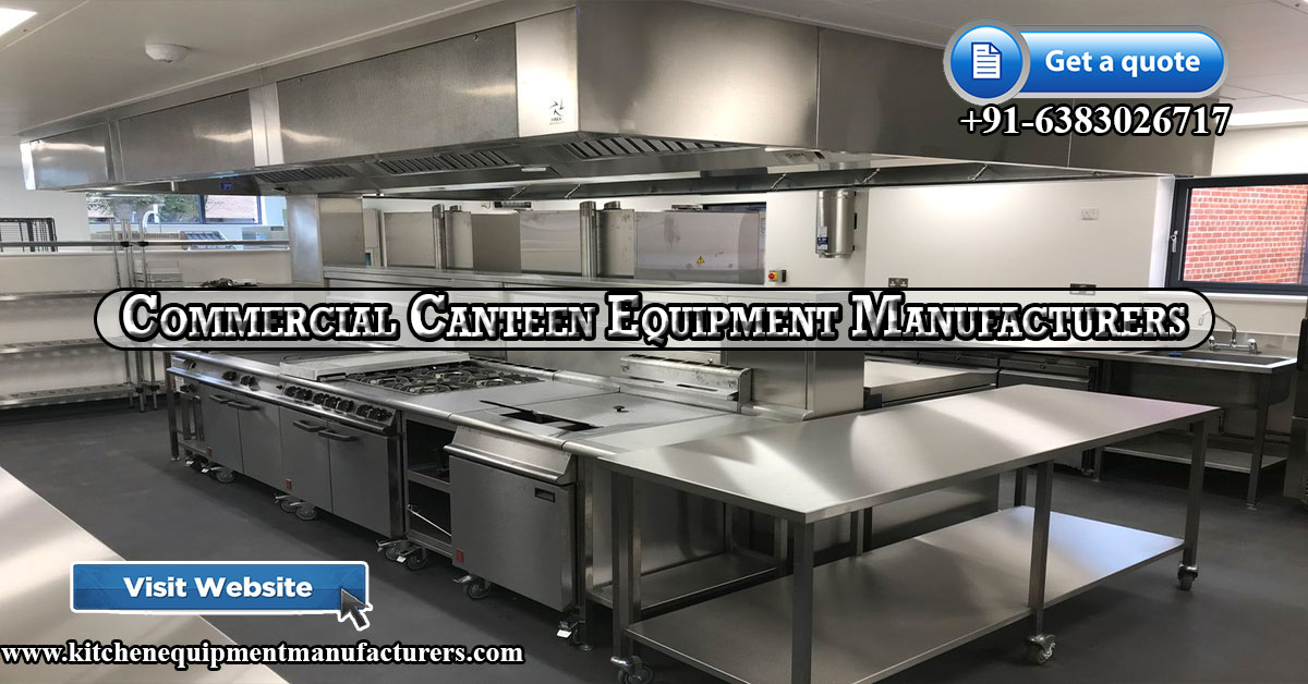 Commercial Canteen Equipment Manufacturers Bangladesh