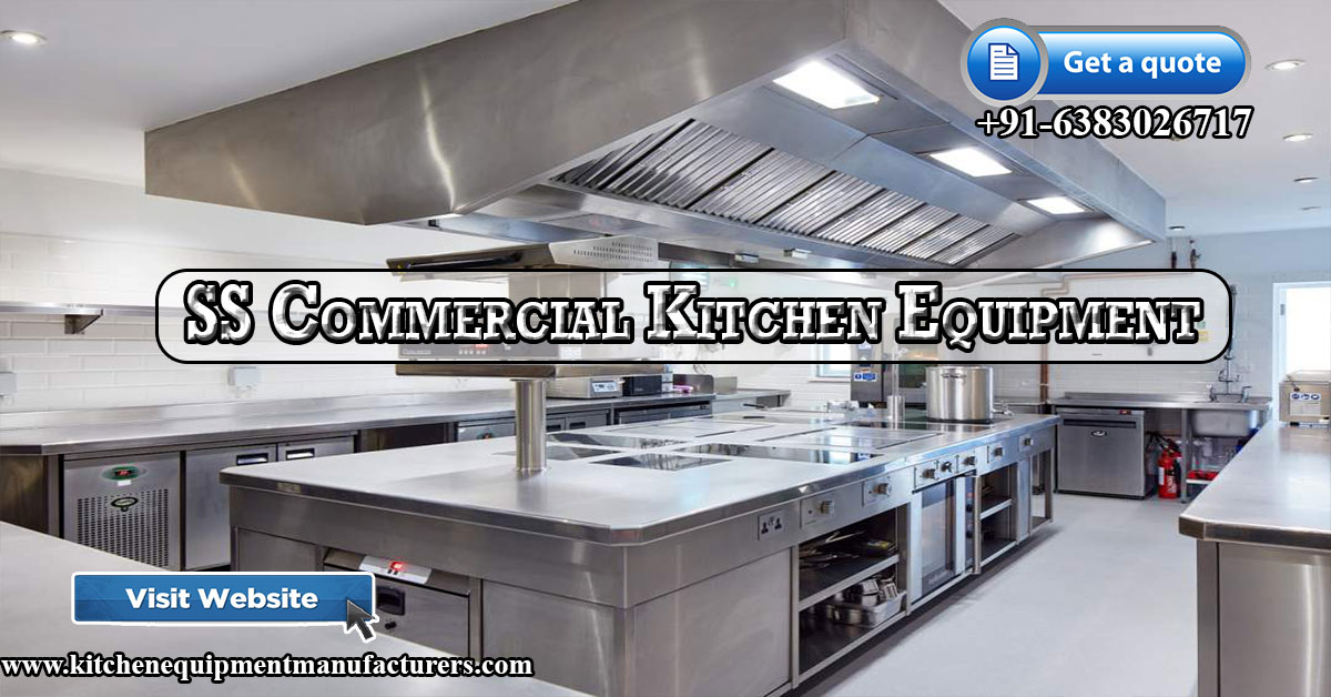 SS Commercial Kitchen Equipment Manufacturers Bangladesh
