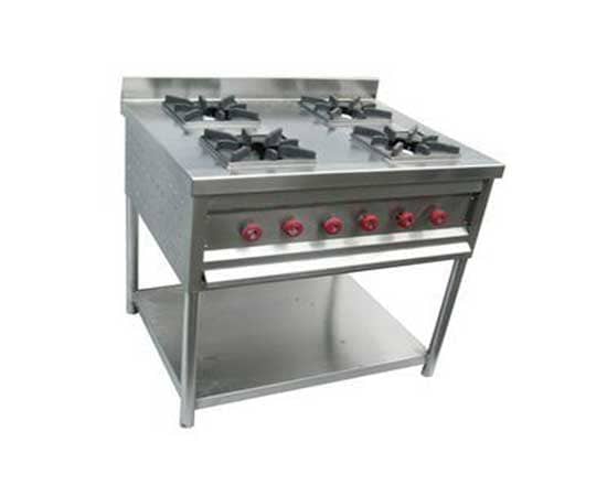 4 Burner Cooking Range